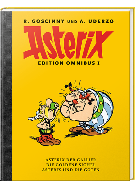 Cover Asterix Edition Omnibus I – Egmont Ehapa