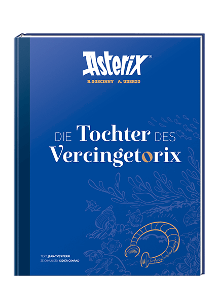Cover Asterix Nr. 38: Die Tochter des Vercingetorix - Superluxusausgabe – Egmont Ehapa