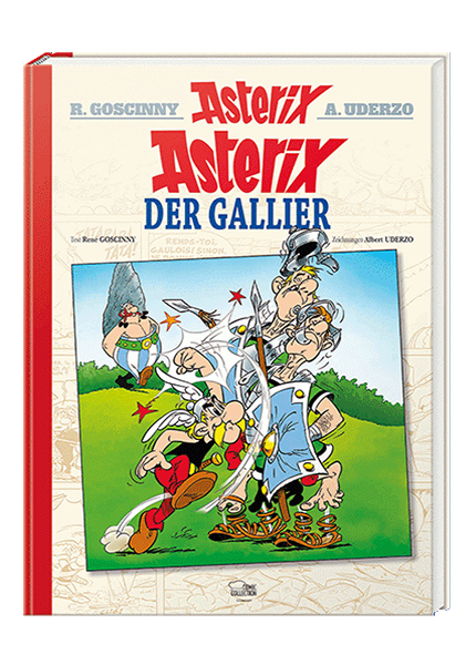 Cover Asterix Nr. 01: Asterix der Gallier - Luxusedition – Egmont Ehapa