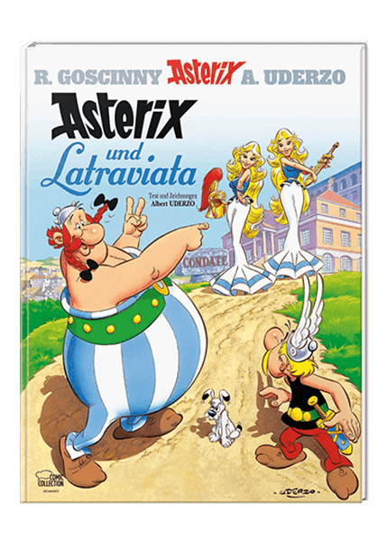 Cover Asterix Nr. 31: Asterix und Latraviata - gebundene Ausgabe – Egmont Ehapa