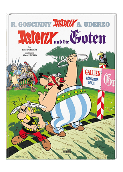Cover Asterix Nr. 7: Asterix und die Goten - gebundene Ausgabe – Egmont Ehapa