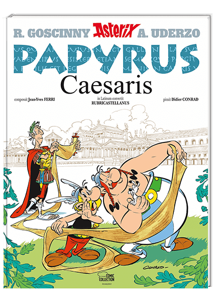 Cover Asterix Latein 25 - Papyrus Caesaris – Egmont Ehapa