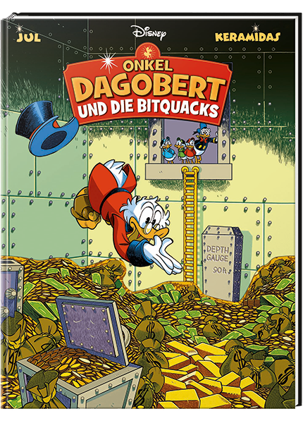Cover Dagobert und die Bitquacks – Egmont Ehapa