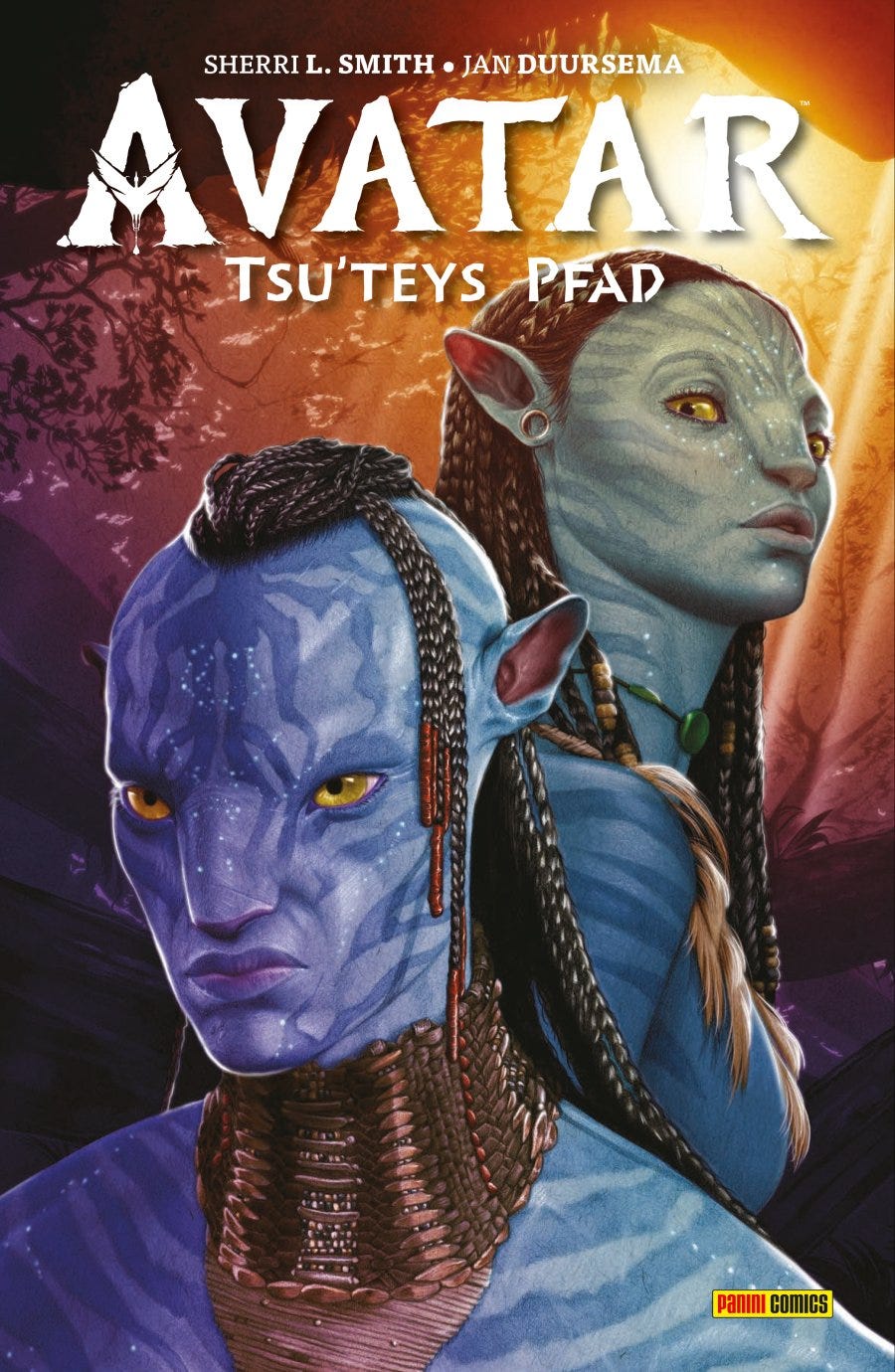 Panini Pocket: Avatar – Tsu’teys Pfad – Originalcover der deutschen Softcover-Ausgabe