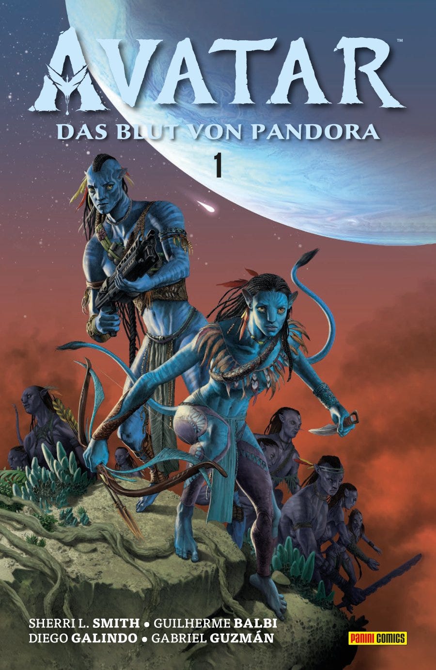 Panini Pocket: Avatar – Das Blut von Pandora 1 – Originalcover der deutschen Softcover-Ausgabe