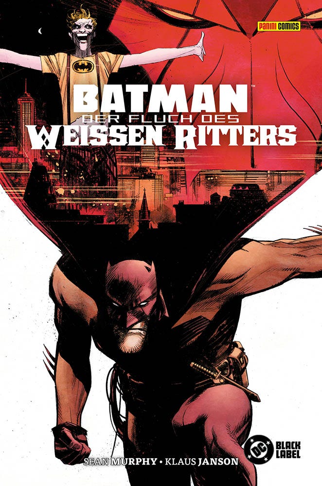 Panini Pocket: Batman – Der Fluch des Weißen Ritters – Originalcover der deutschen Softcover-Ausgabe
