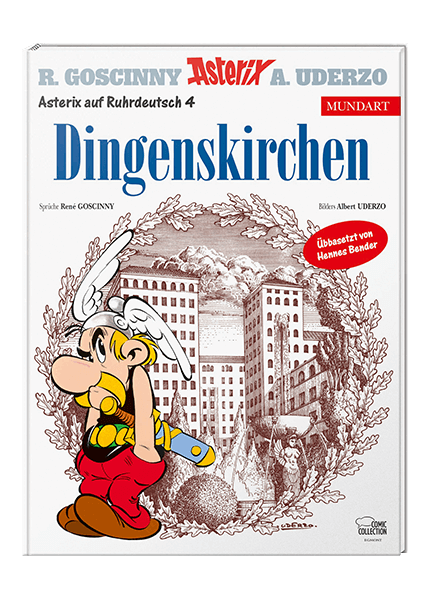 Cover Asterix auf Ruhrdeutsch 4 - Dingenskirchen – Egmont Ehapa