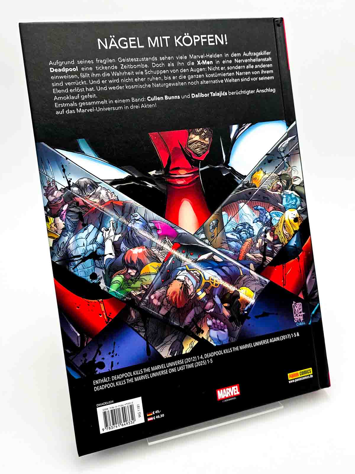 Deadpool killt das Marvel-Universum – Die komplette Collection – Rückseite