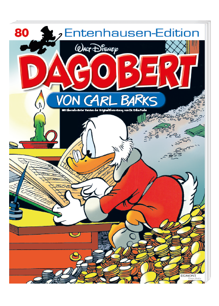 Cover Entenhausen-Edition Dagobert Nr. 80 – Egmont Ehapa