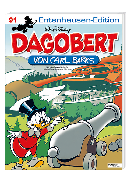 Cover Entenhausen-Edition Dagobert Nr. 91 – Egmont Ehapa