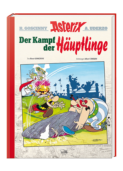 Cover Asterix Nr. 04: Der Kampf der Häuptlinge - Luxusedition – Egmont Ehapa