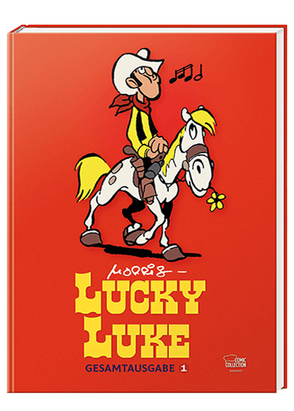 Cover Lucky Luke - Die neue Gesamtausgabe Nr. 01 – Egmont Ehapa