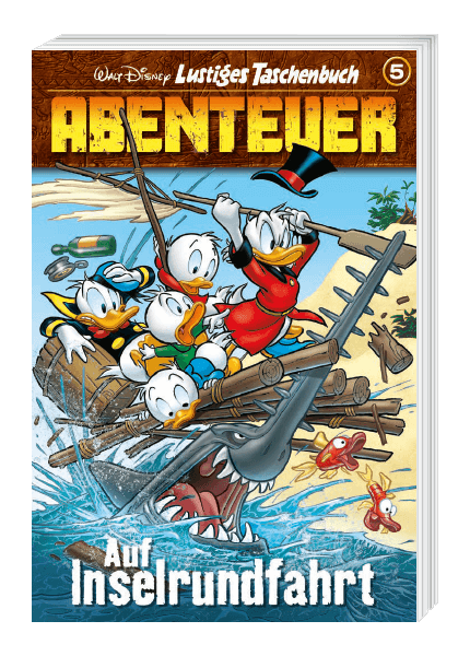Cover Lustiges Taschenbuch Abenteuer Nr. 05 – Egmont Ehapa