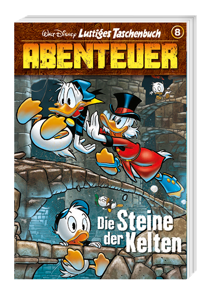 Cover Lustiges Taschenbuch Abenteuer Nr. 08 – Egmont Ehapa