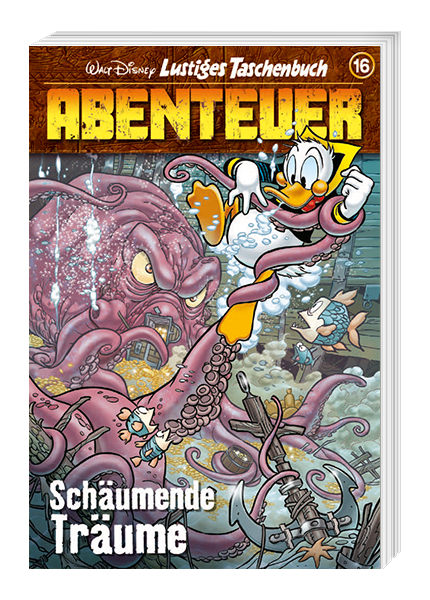Cover Lustiges Taschenbuch Abenteuer Nr. 16 – Egmont Ehapa