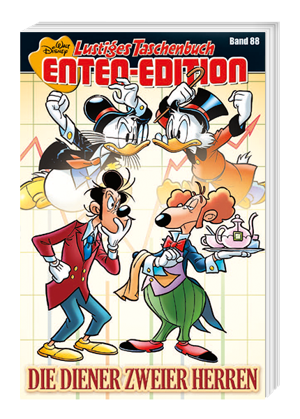 Cover Lustiges Taschenbuch Enten-Edition Nr. 088 - Die Diener zweiter Herren – Egmont Ehapa