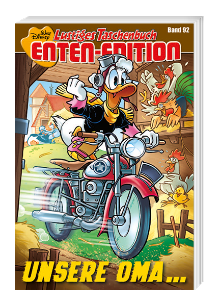 Cover Lustiges Taschenbuch Enten-Edition Nr. 92 - Unsere Oma... – Egmont Ehapa