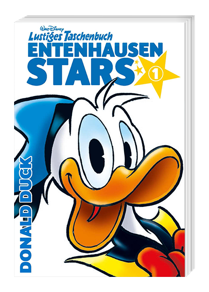 Cover Lustiges Taschenbuch Entenhausen Stars Nr. 01 – Egmont Ehapa