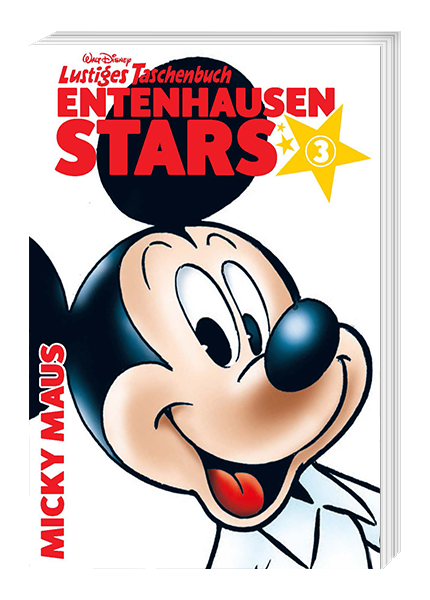 Cover Lustiges Taschenbuch Entenhausen Stars Nr. 03 – Egmont Ehapa