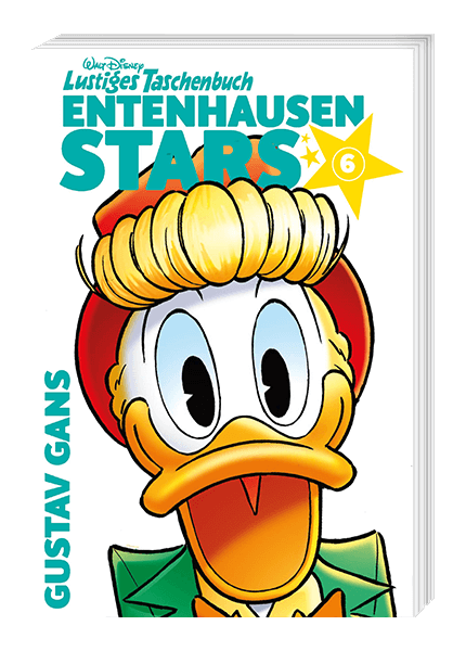 Cover Lustiges Taschenbuch Entenhausen Stars Nr. 06 – Egmont Ehapa