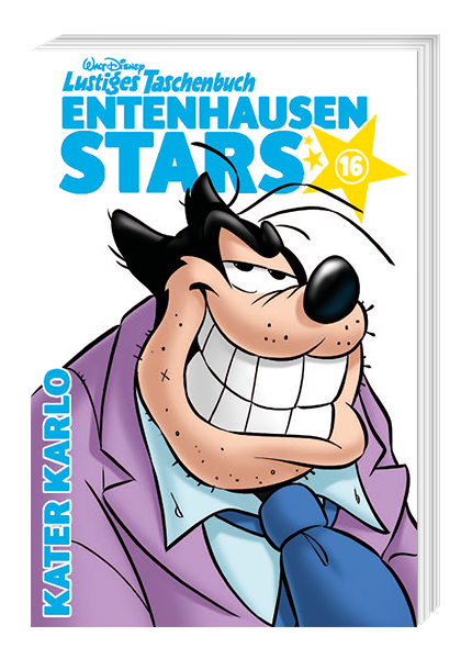 Cover Lustiges Taschenbuch Entenhausen Stars Nr. 16 – Egmont Ehapa