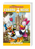 Cover Lustiges Taschenbuch Europareise Nr. 04 - Spanien – Egmont Ehapa