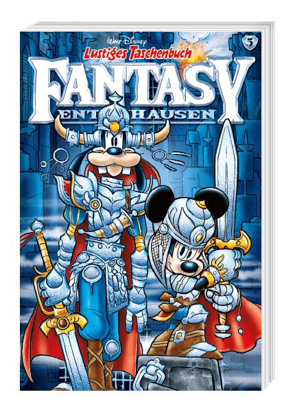 Cover Lustiges Taschenbuch Fantasy Entenhausen Nr. 5 – Egmont Ehapa