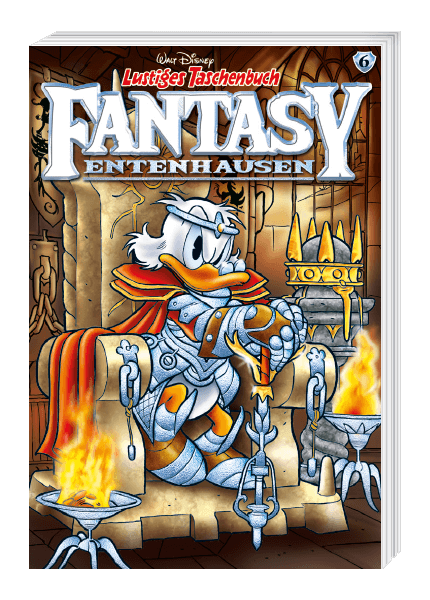 Cover Lustiges Taschenbuch Fantasy Entenhausen Nr. 6 – Egmont Ehapa