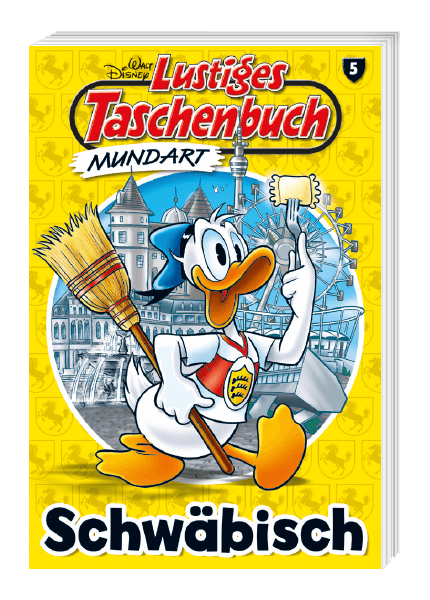Cover Lustiges Taschenbuch Mundart - Schwäbisch – Egmont Ehapa