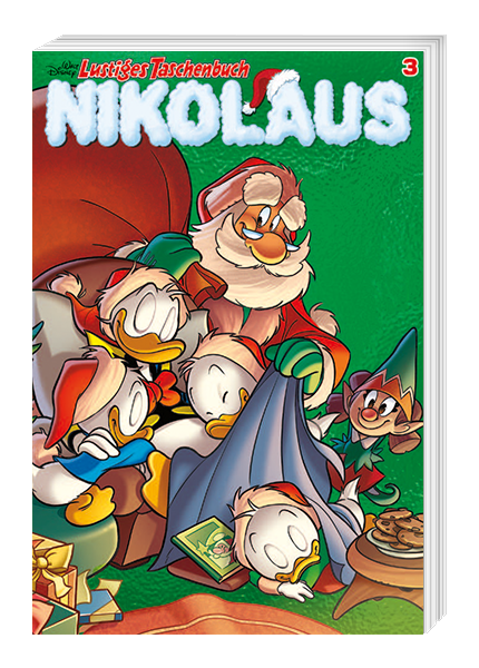 Cover Lustiges Taschenbuch Nikolaus 03 - Nikolausgeschichten – Egmont Ehapa