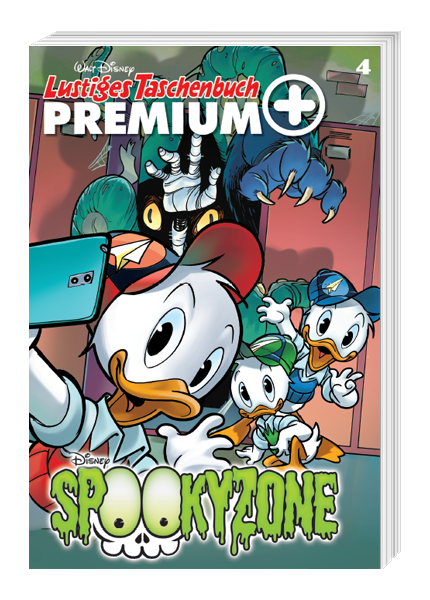 Cover Lustiges Taschenbuch Premium Plus Nr. 04 - Spookyzone – Egmont Ehapa