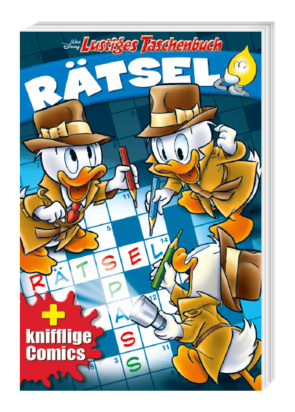 Cover Lustiges Taschenbuch Rätsel – Egmont Ehapa