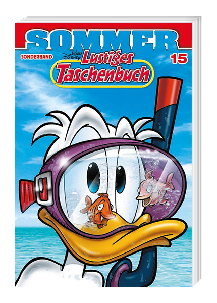 Cover Lustiges Taschenbuch Sommer Nr. 15 – Egmont Ehapa