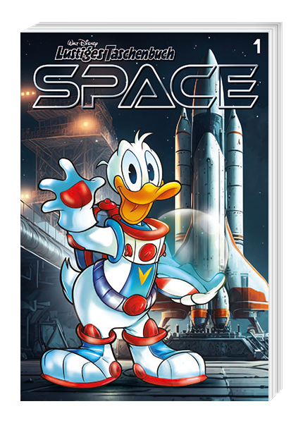 Cover Lustiges Taschenbuch Space Nr. 01 – Egmont Ehapa