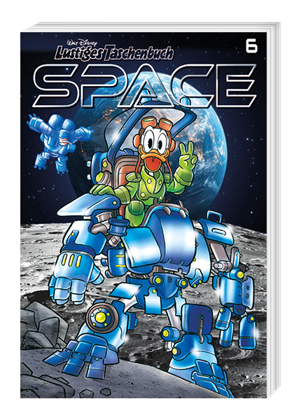 Cover Lustiges Taschenbuch Space Nr. 06 – Egmont Ehapa