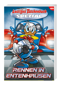 Cover Lustiges Taschenbuch Spezial Nr. 129 - Rennen in Entenhausen – Egmont Ehapa
