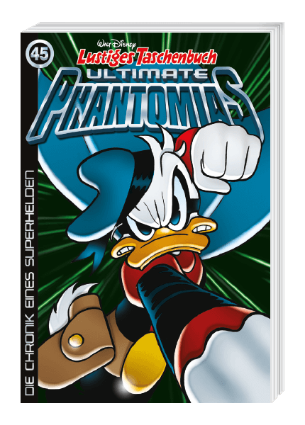 Cover Lustiges Taschenbuch Ultimate Phantomias Nr. 45 – Egmont Ehapa