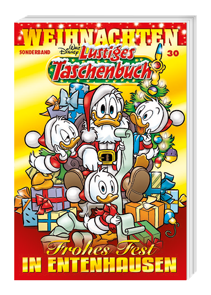 Cover Lustiges Taschenbuch Weihnachten Nr. 30 – Egmont Ehapa