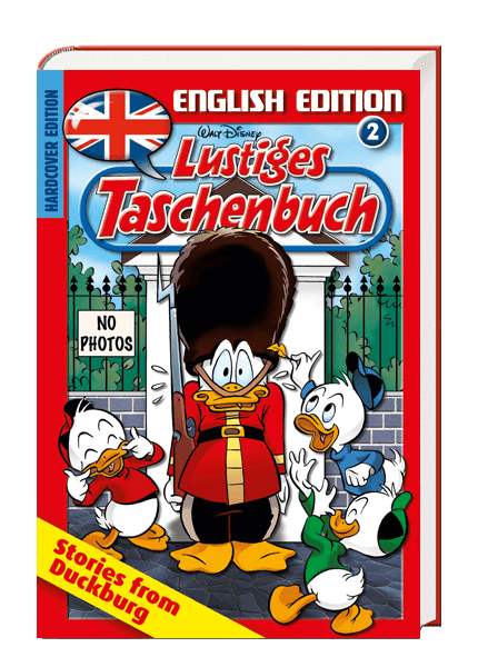 Cover Lustiges Taschenbuch English Edition Nr. 02 - Stories from Duckburg – Egmont Ehapa