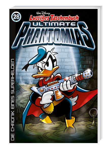 Cover Lustiges Taschenbuch Ultimate Phantomias Nr. 28 – Egmont Ehapa