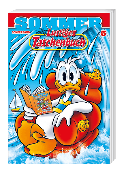Cover Lustiges Taschenbuch Sommer Nr. 05 – Egmont Ehapa