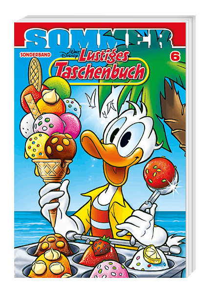 Cover Lustiges Taschenbuch Sommer Nr. 06 – Egmont Ehapa