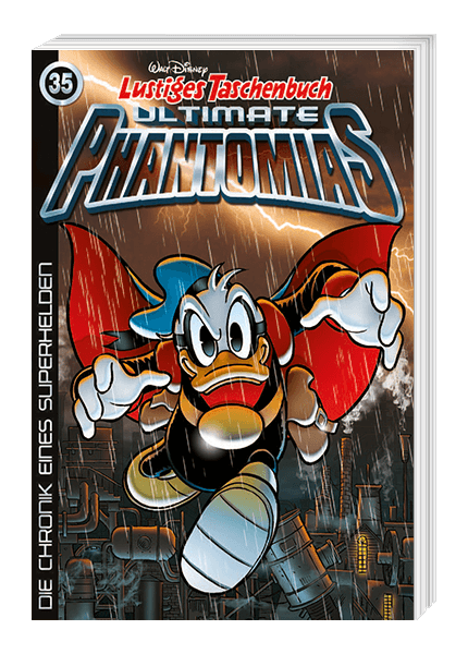Cover Lustiges Taschenbuch Ultimate Phantomias Nr. 35 – Egmont Ehapa