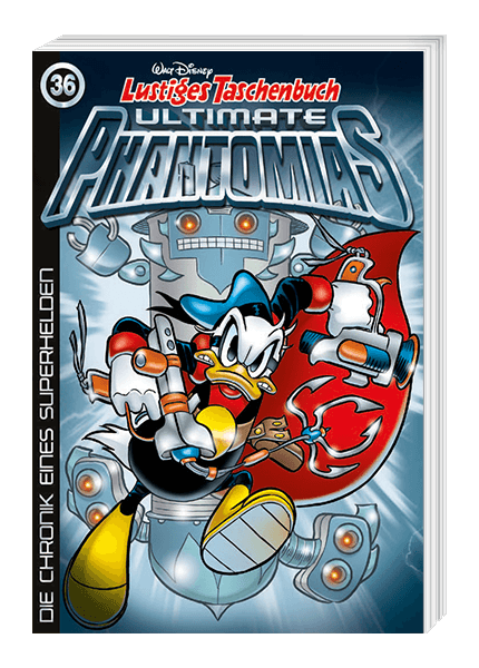 Cover Lustiges Taschenbuch Ultimate Phantomias Nr. 36 – Egmont Ehapa