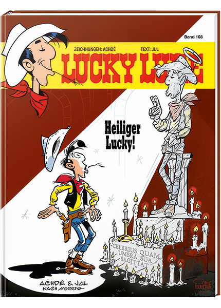 Cover Lucky Luke Nr. 103 - gebundene Ausgabe – Egmont Ehapa