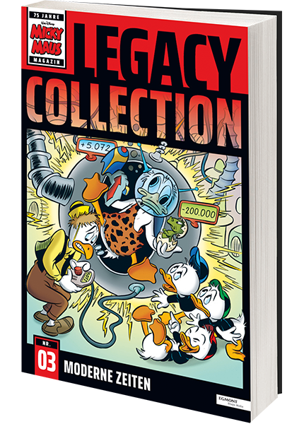 Cover Micky Maus Legacy Collection Nr. 03 – Egmont Ehapa