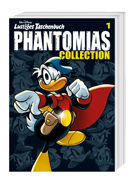 Cover Lustiges Taschenbuch Phantomias Collection Nr. 01 – Egmont Ehapa