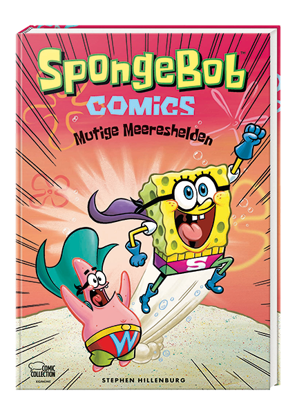 Cover SpongeBob Comics - Mutige Meereshelden – Egmont Ehapa