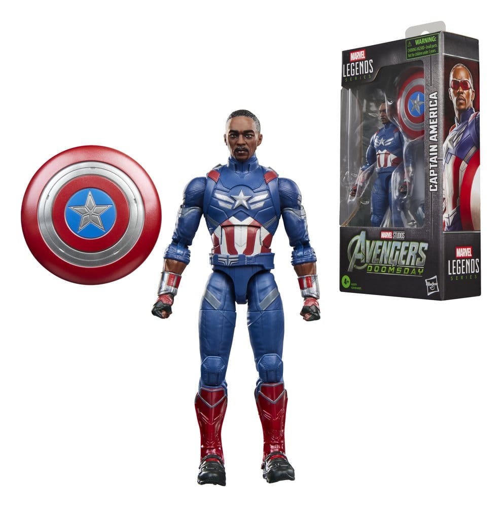 Captain America – Avengers: Doomsday Marvel Legends Actionfigur, 15 cm – Produktansicht 2