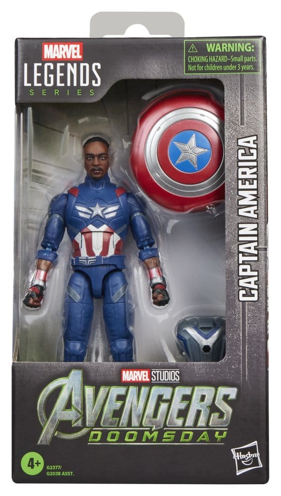 Captain America – Avengers: Doomsday Marvel Legends Actionfigur, 15 cm – Produktansicht 3
